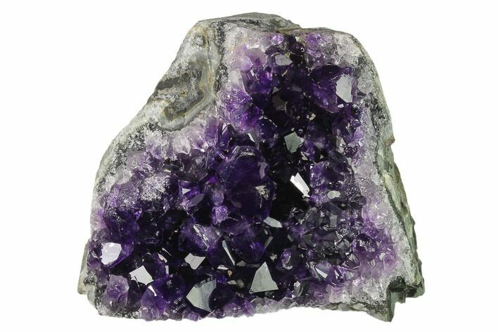 Amethyst Cut Base Crystal Cluster - Uruguay #138855